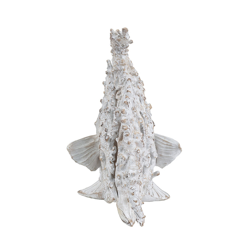 11x6.3x9.8" Decorative Polyresin Angelfish Sculpture by HouseOfZazla