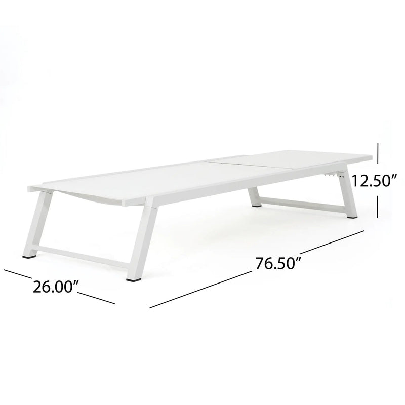 Myers Modern Chaise Lounge Set With Adjustable Back by HouseOfZazla
