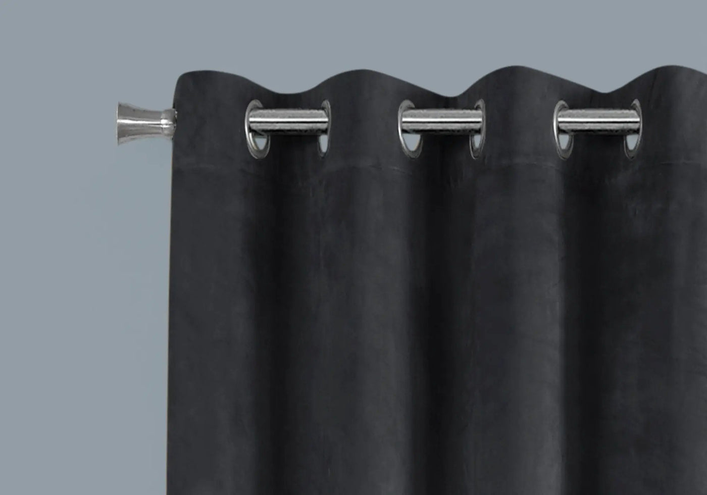 2 Pieces Set, Curtain Panel, Room Darkening, Grommet, Contemporary & Modern by Unique Piece Furniture