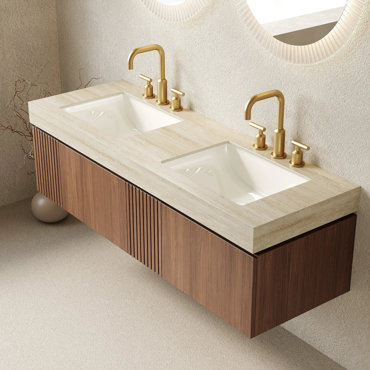 MURI 60" Bathroom Vanity & Sink by HouseOfZazla