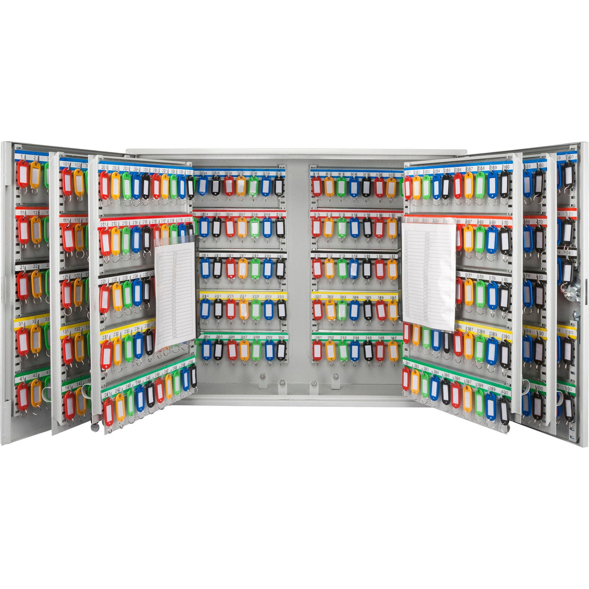 Adjustable Key Cabinet with Lock - Multiple Sizes, Gray or Black, photo 19 of 40