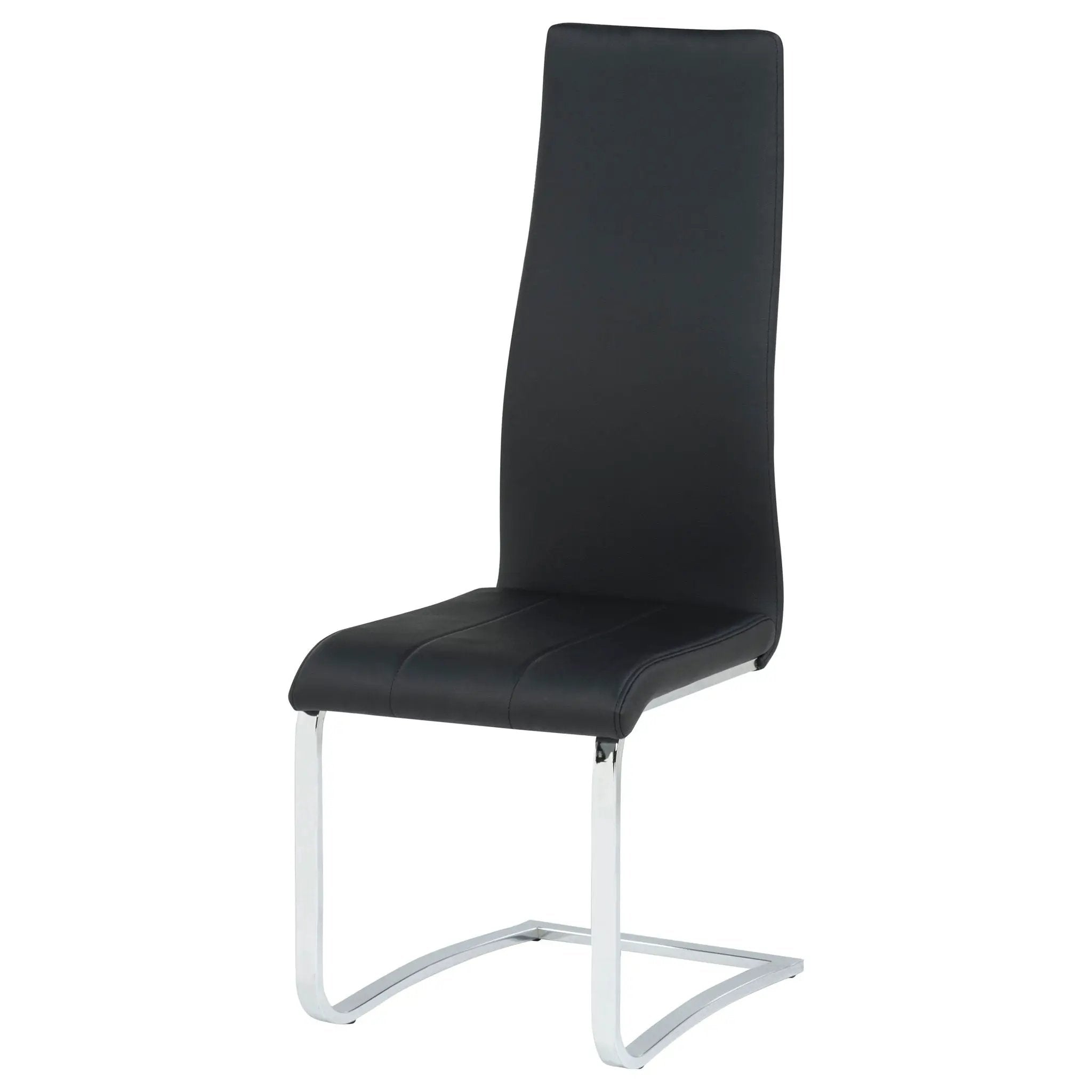 Montclair Upholstered Dining Side Chair Black (Set of 4) by Unique Piece Furniture