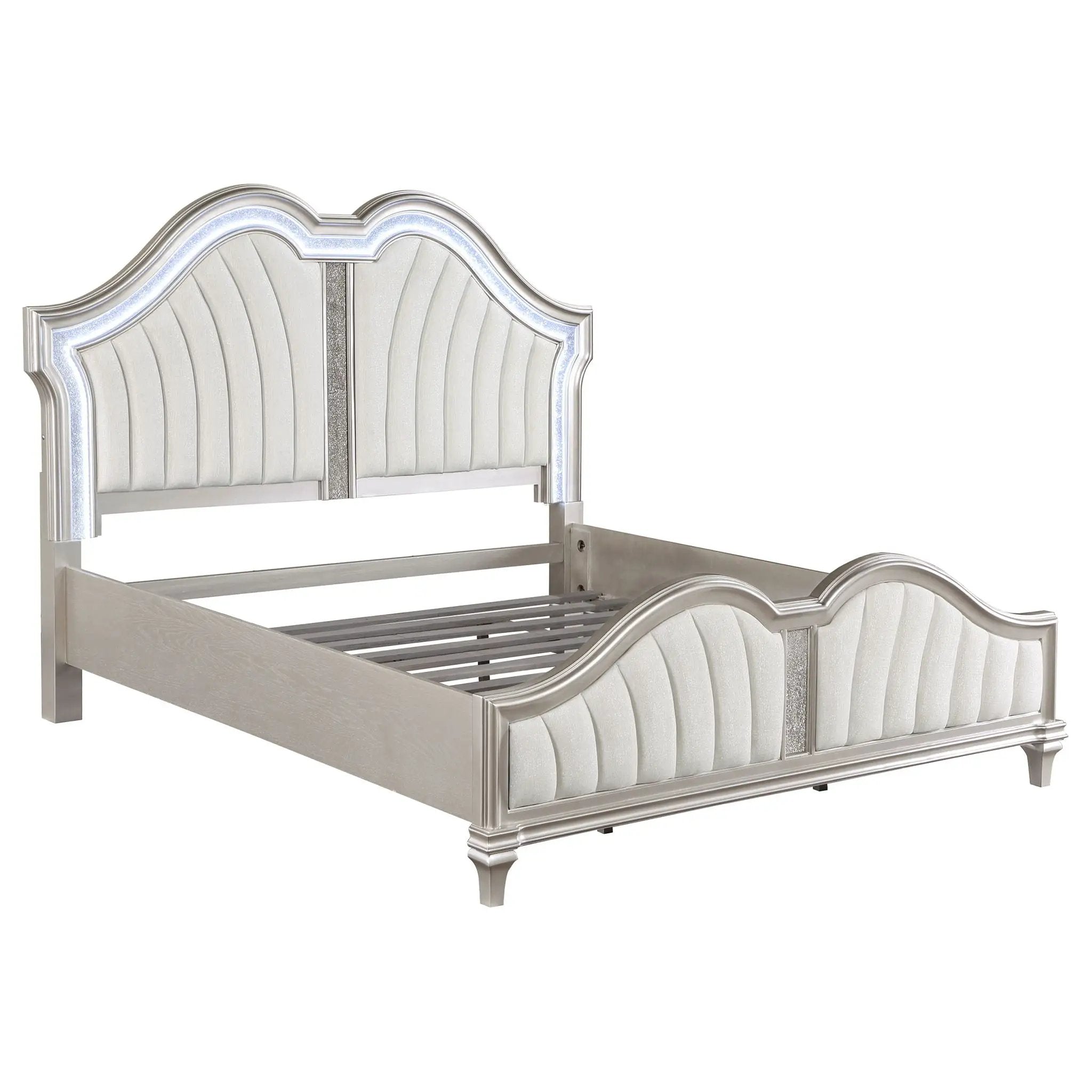 Evangeline 5-piece California King Bedroom Set Silver Oak by Unique Piece Furniture
