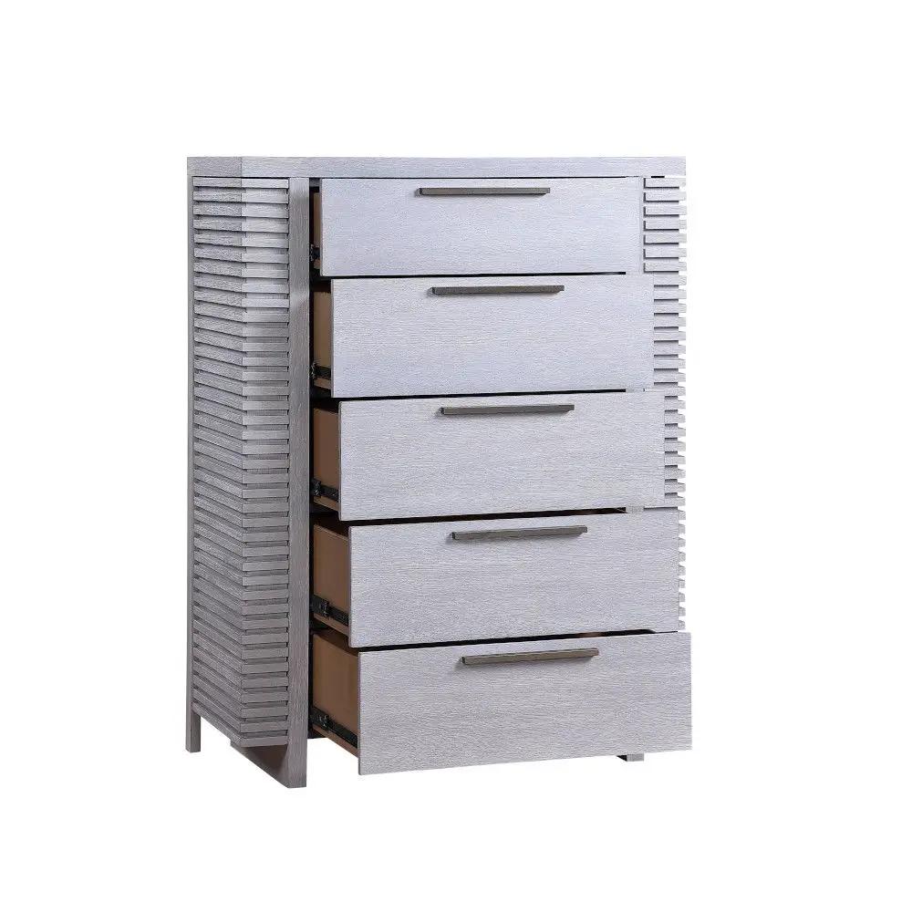 Aromas - Chest With Side Storage - White Oak by Unique Piece Furniture
