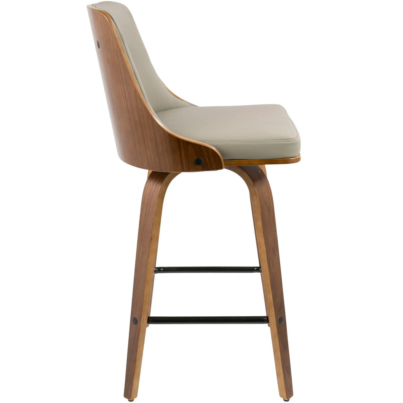 Gianna - Mid Century Modern Counter Stool (Set of 2) by HouseOfZazla