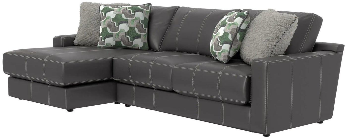 Minori - Italian Leather Sectional by Unique Piece Furniture