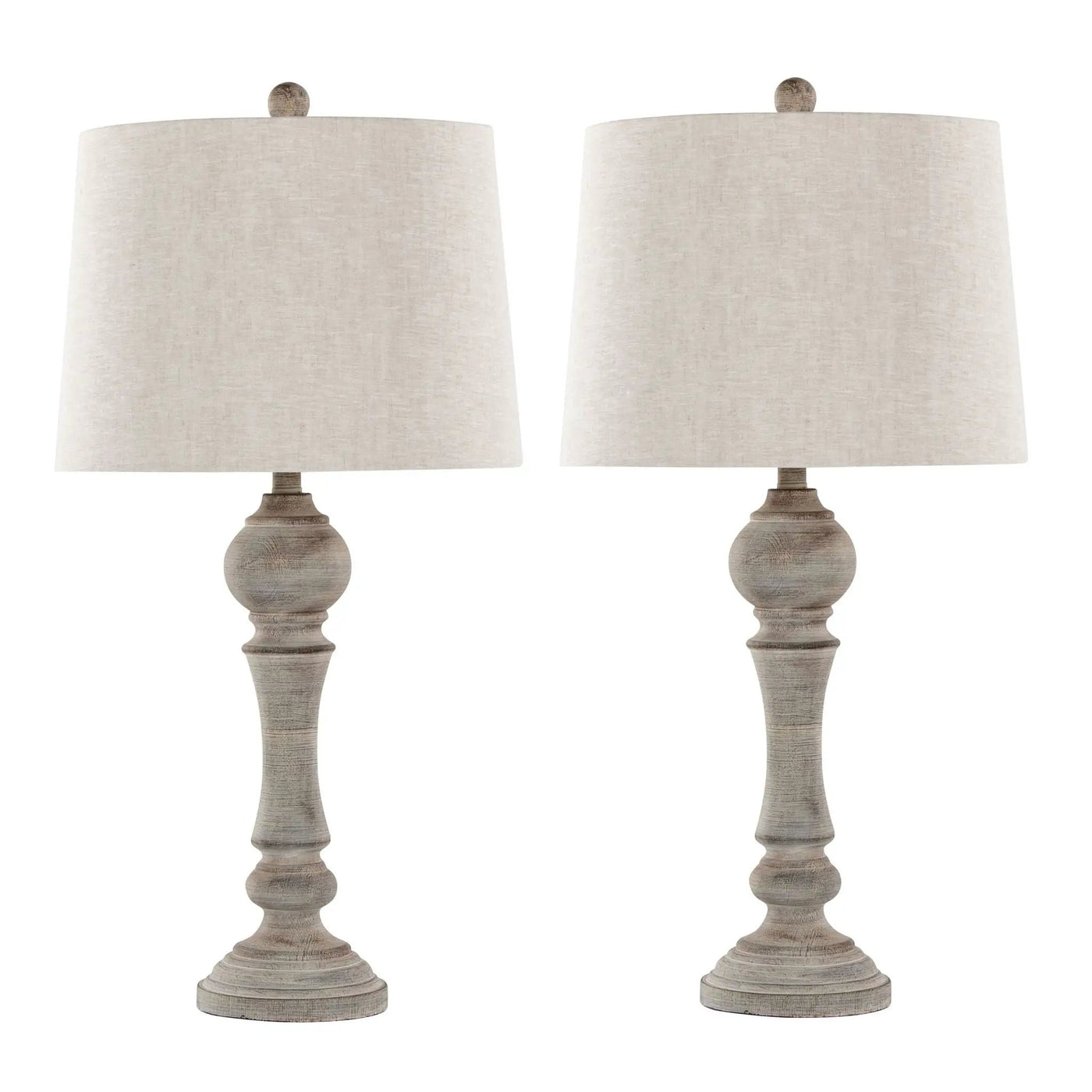 Winston - Farmhouse Poly Table Lamp (Set of 2) by HouseOfZazla
