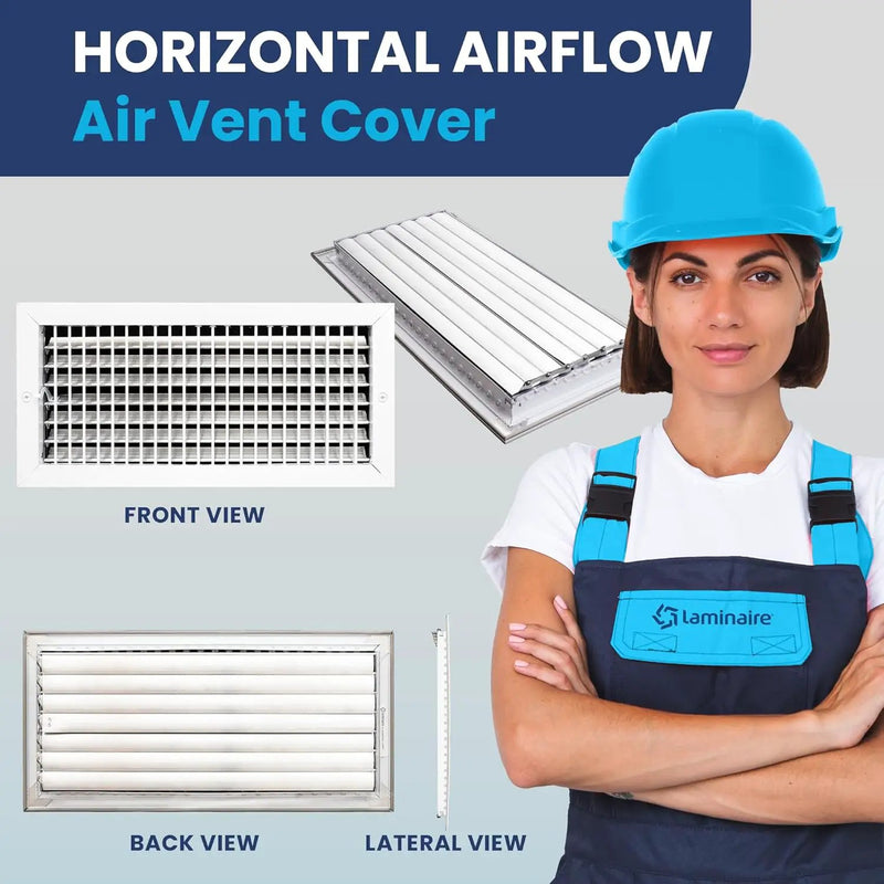 AC Register Vent Cover 18X8 inch - Box of 20 by HouseOfZazla