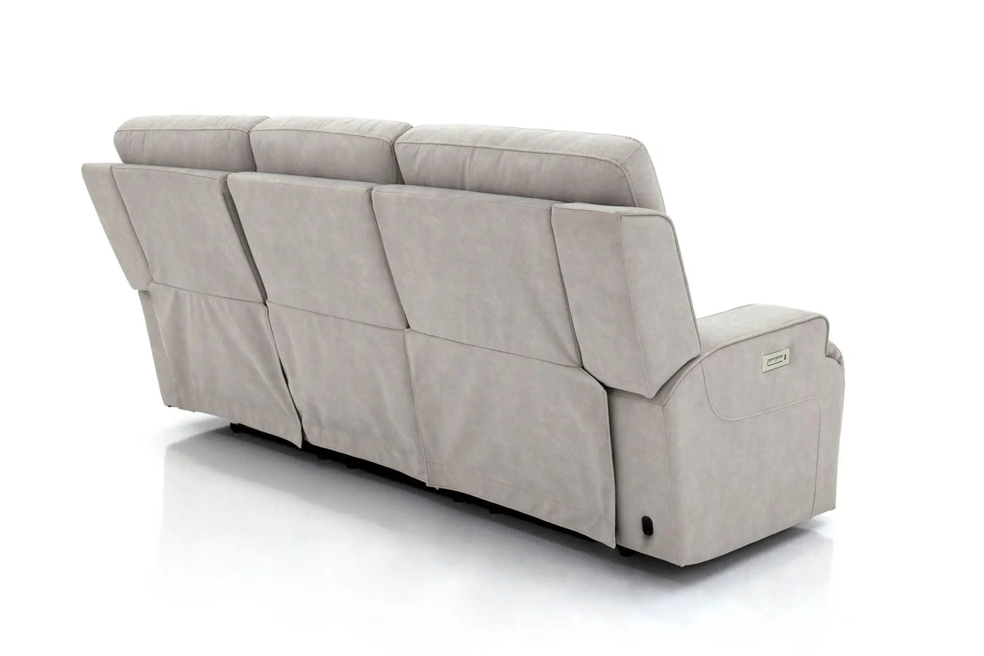 Ashbee - Power Sofa With Power Recline, Power Headrest, Zero Gravity And 3" Footrest Extension by Unique Piece Furniture