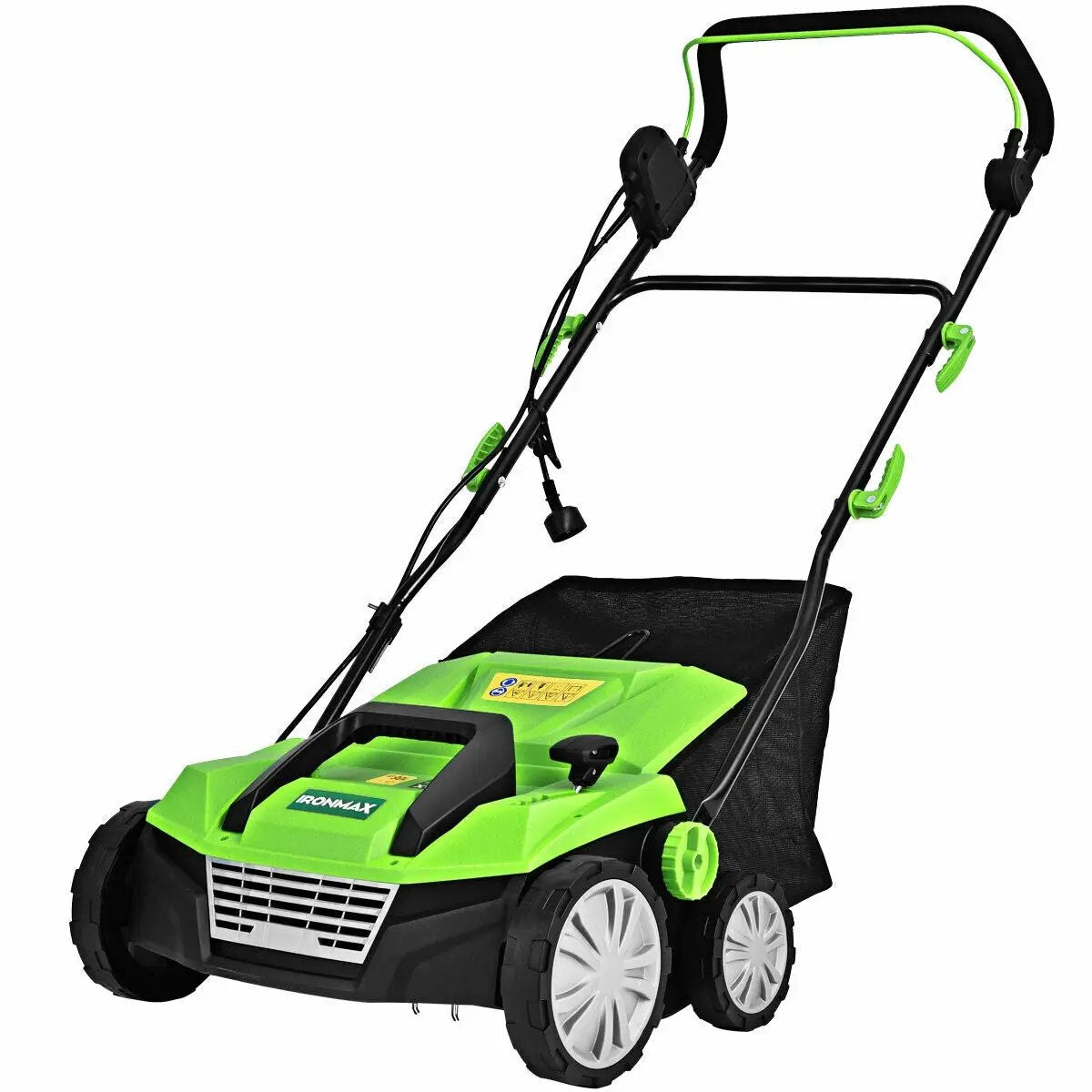 15 Inch 13 Amp Electric Scarifier with Collection Bag and Removable Blades by DirectDeals