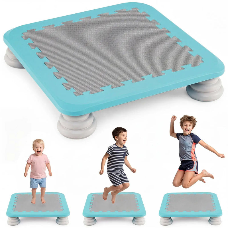 Kids Mini Trampoline 25.5 Inch with Non-Slip Foot Pads by DirectDeals