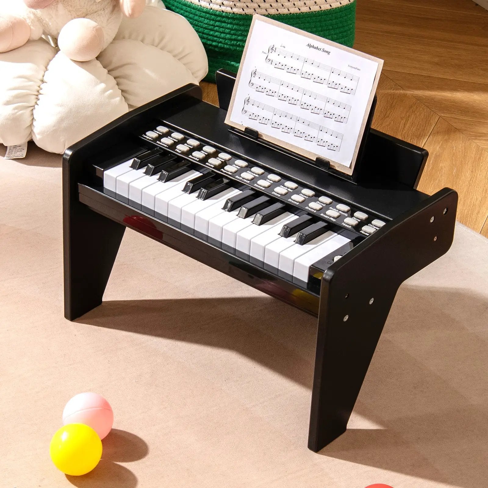 25 Keys Kids Piano Keyboard with Adjustable Speed and Volume by DirectDeals