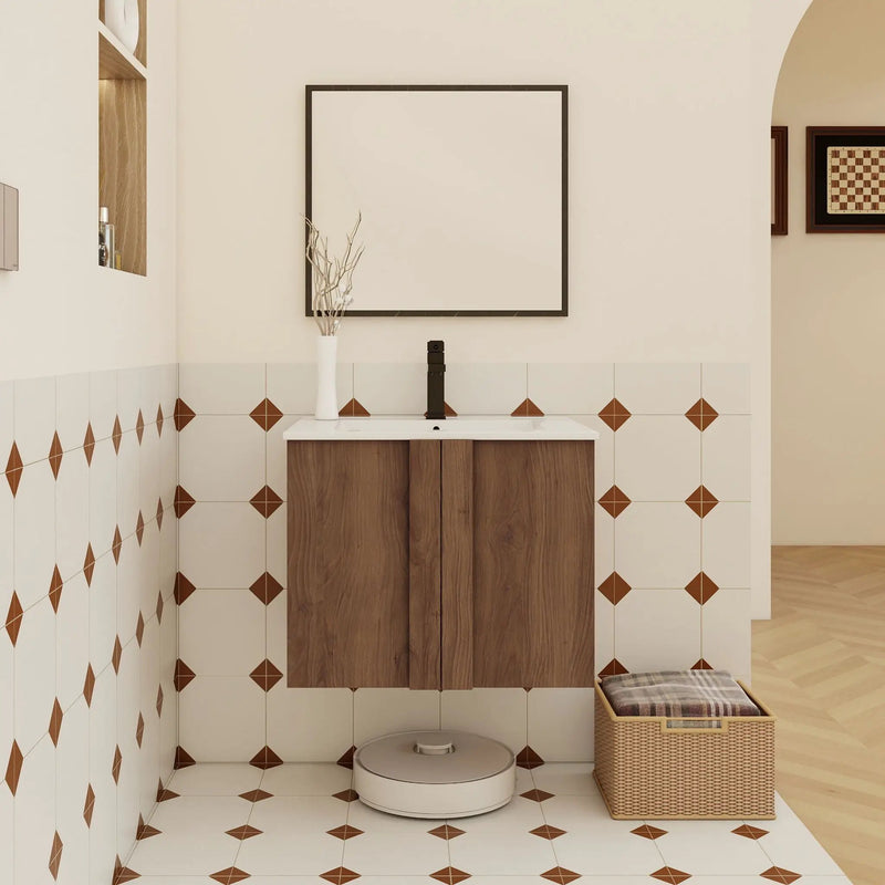 Floating Bathroom Vanity With Sink Combo by HouseOfZazla