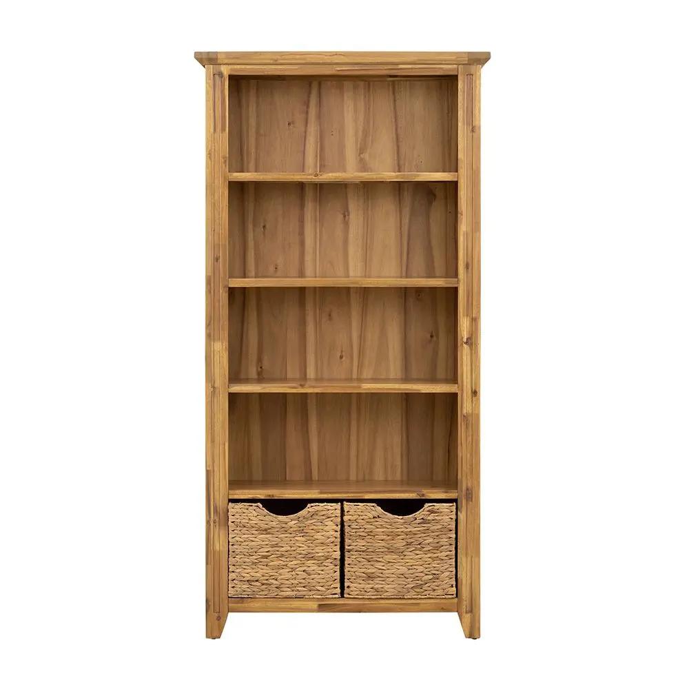 Bookcase - Natural Wood / Brown by Unique Piece Furniture
