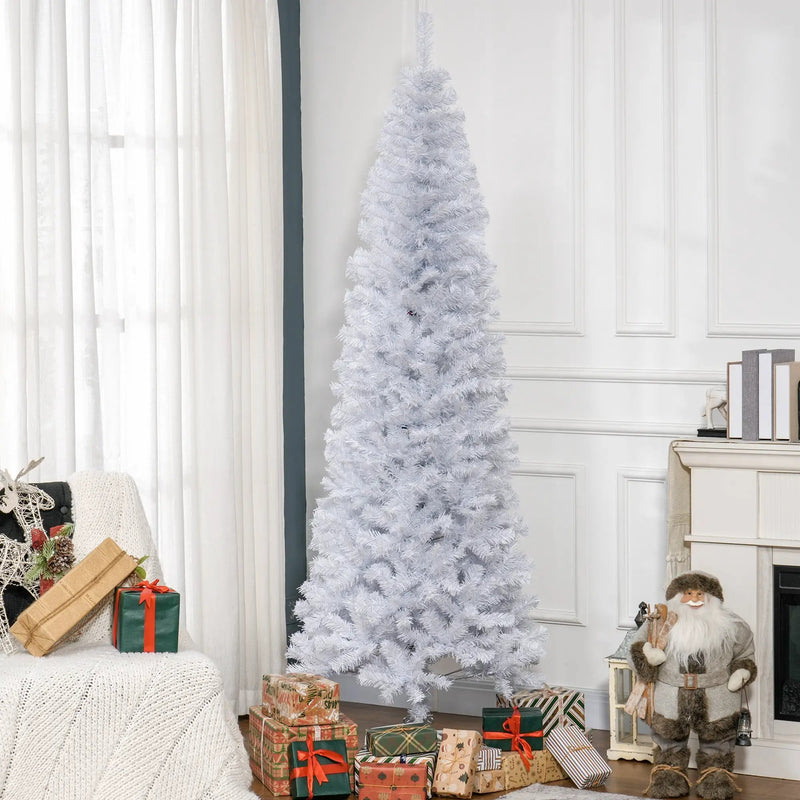 HOMCOM 7ft Pencil Christmas Tree by HouseOfZazla