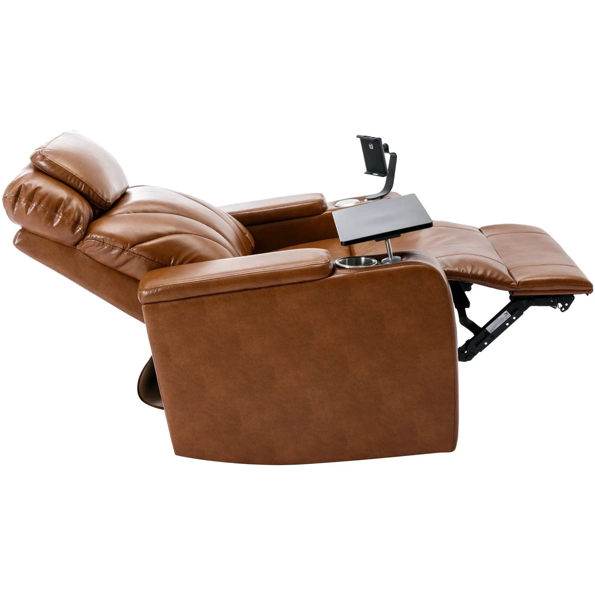 Power Motion Recliner Electric Power Recliner With USB Charging Port, Hidden Arm Storage, Convenient Cup Holder And tooth Speaker by HouseOfZazla