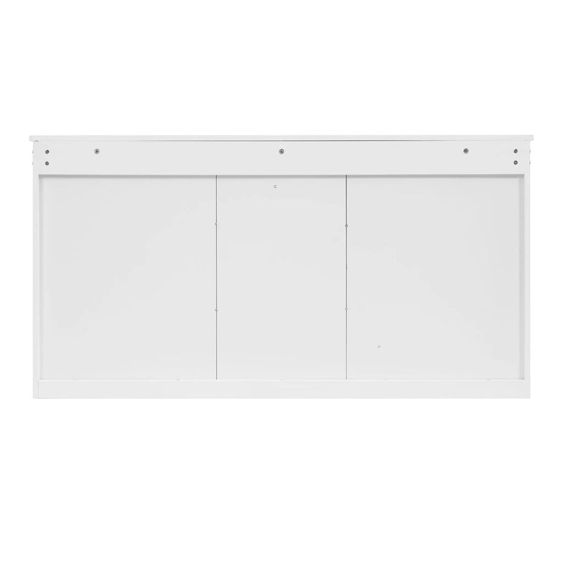 Modern Wall-Mount 2 In 1 Mirror Cabinet With Adjustable Shelves, Soft-Closing Hinges by HouseOfZazla