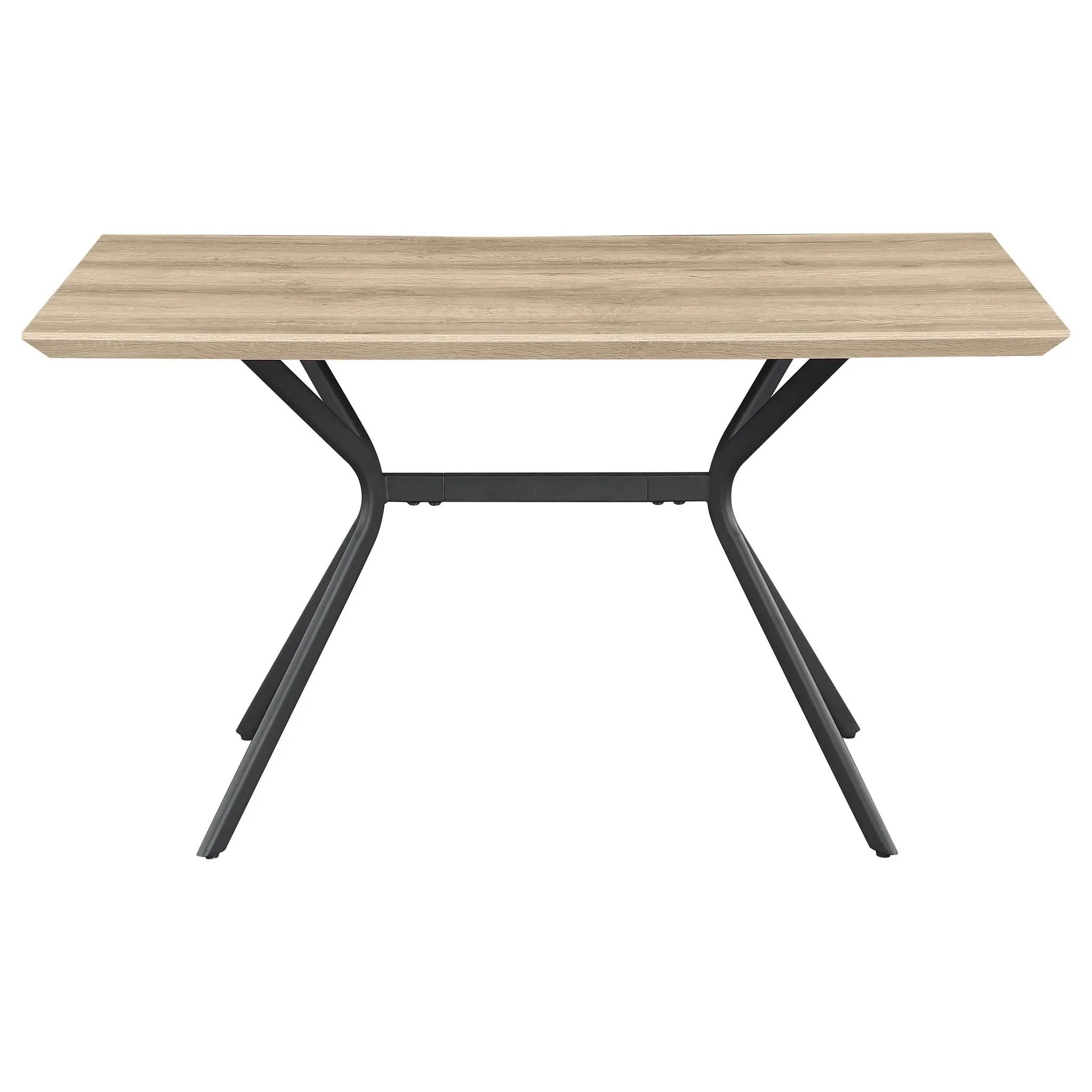 Edgecreek 53-inch Composite Wood Dining Table Light Brown by Unique Piece Furniture