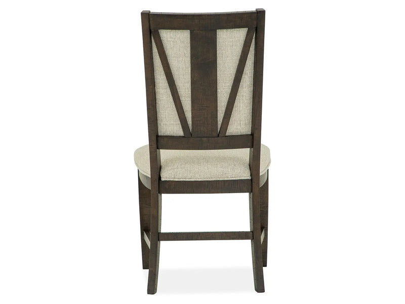 Westley Falls - Step Up Side Chair With Upholstered Seat & Back (Set of 2) - Graphite by Unique Piece Furniture