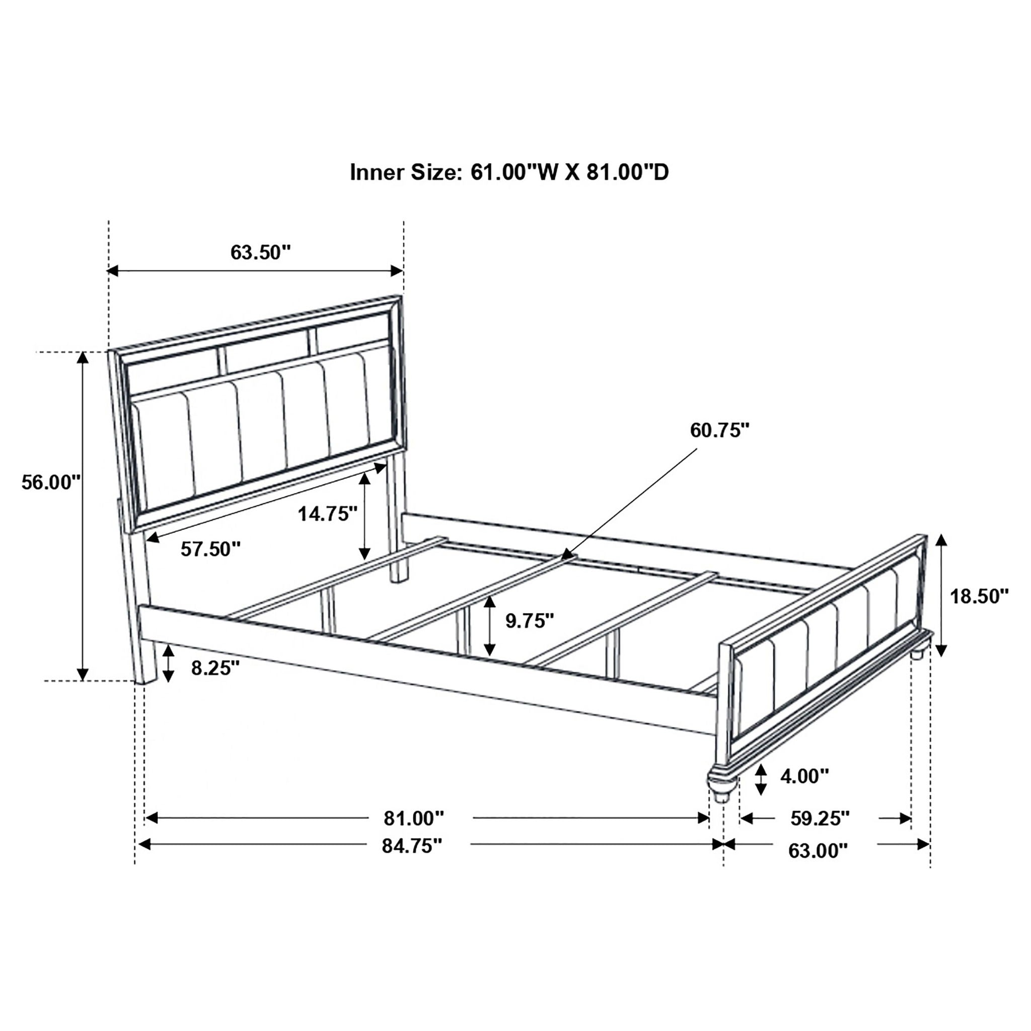 Talia - Panel Bed by HouseOfZazla