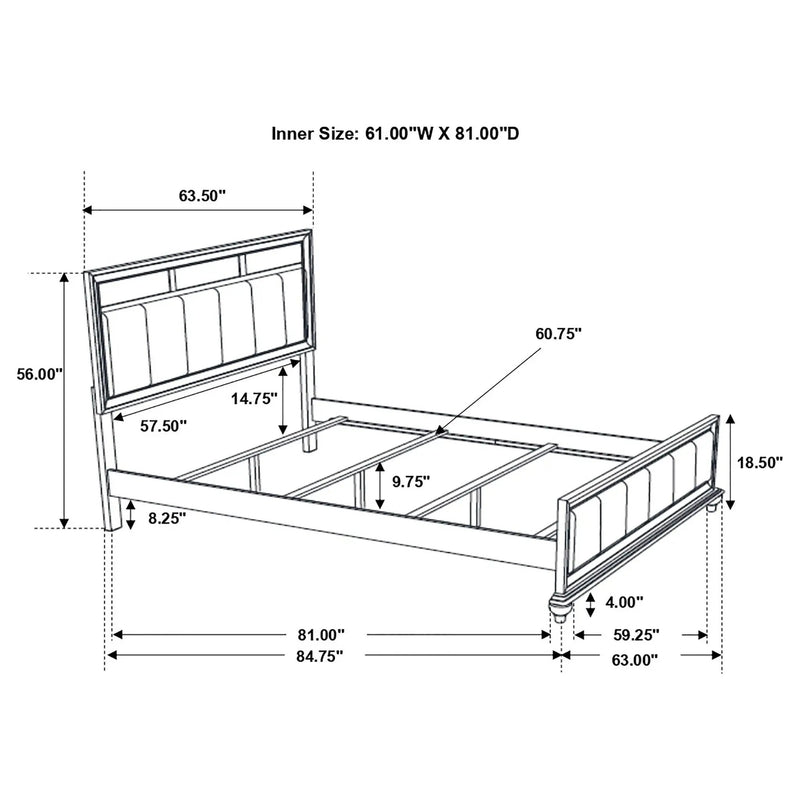 Talia - Panel Bed by HouseOfZazla