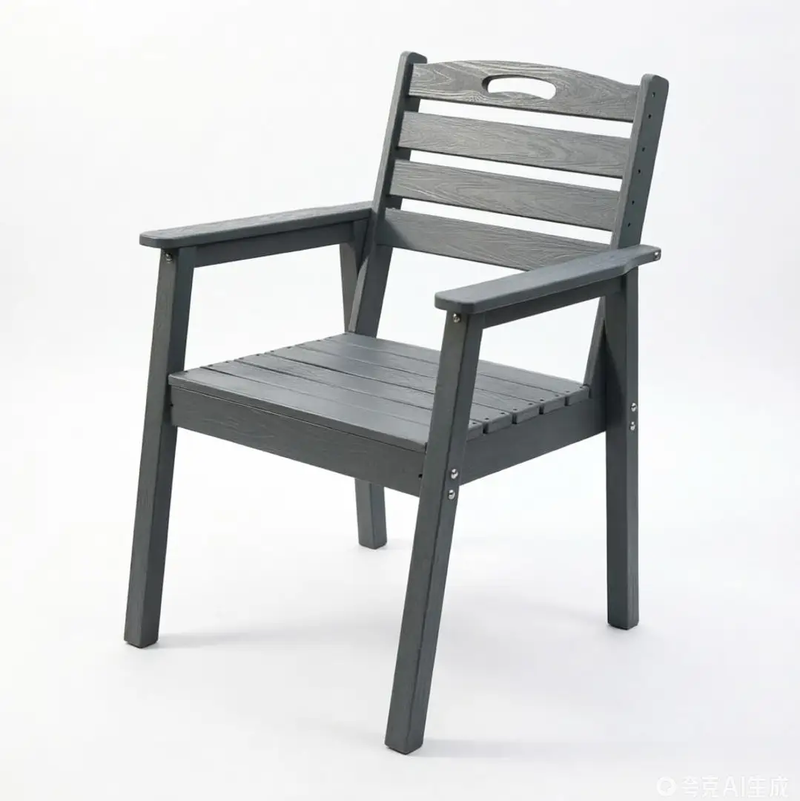 HDPE Outdoor Patio Dining Set with Table and Four Chairs by HouseOfZazla