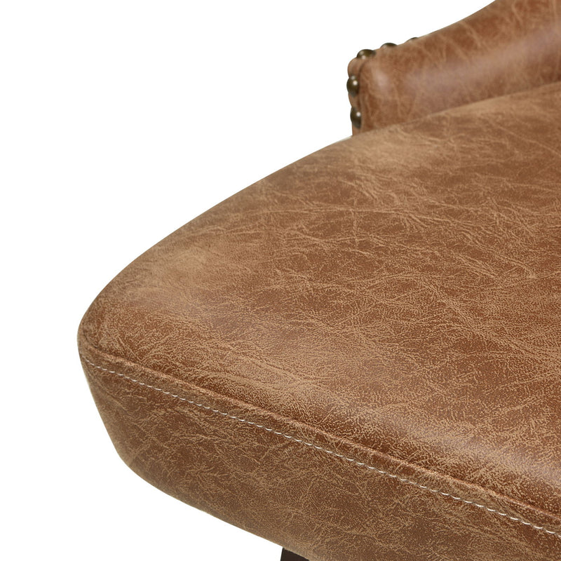 Holmes - Tufted High Back 360 Swivel Counter Height Barstool by HouseOfZazla