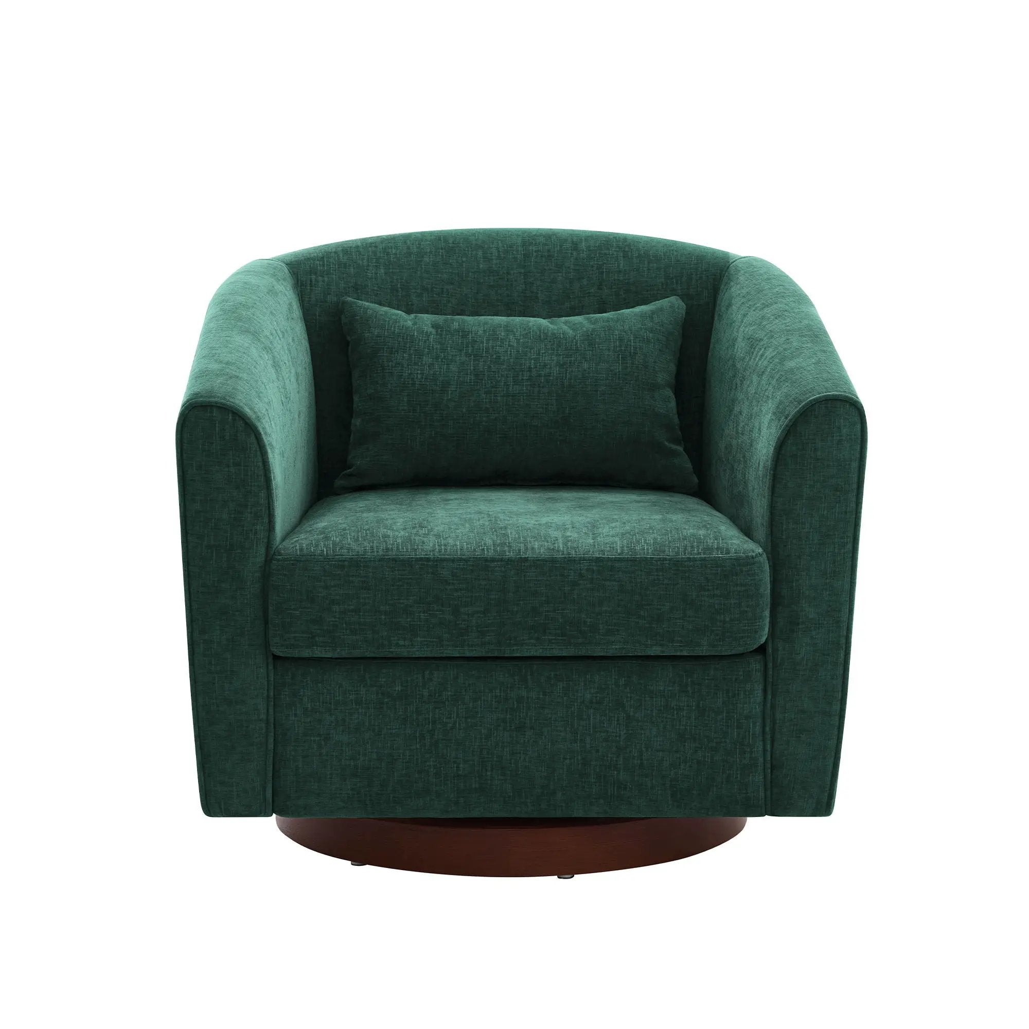 Swivel Accent Chair For Living Room, Sofa Chairs With Base Side For Living Room by HouseOfZazla