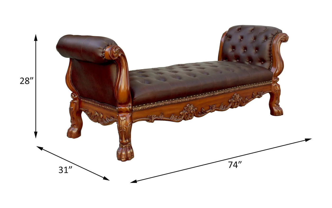 Vendome - Bench by Unique Piece Furniture