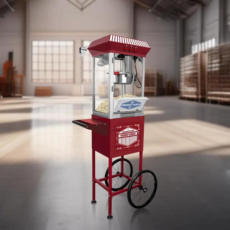 XH-P831-P Movie Theater-Style Popcorn Machine Maker with Cart by HouseOfZazla