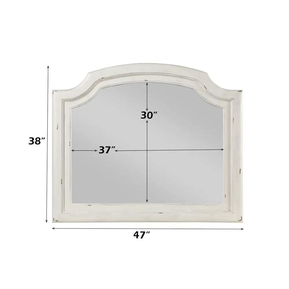 Jaqueline - Mirror - Antique White by Unique Piece Furniture