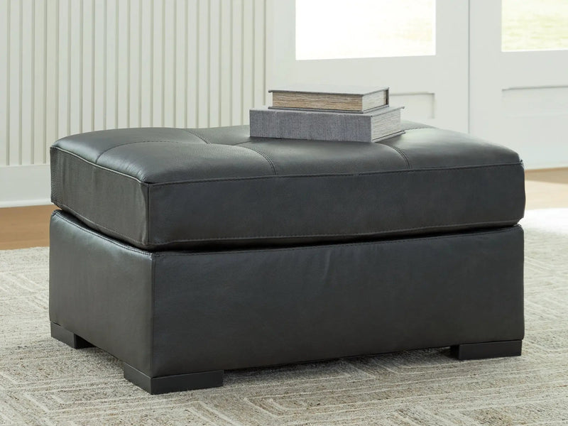 Brindley Pier - Oversized Accent Ottoman - Fog by Unique Piece Furniture