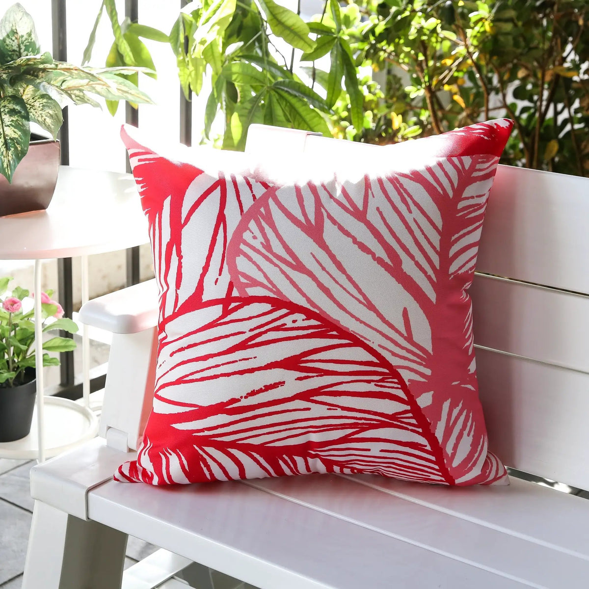 Leaf Vein - Outdoor & Indoor Set of 2 by HouseOfZazla