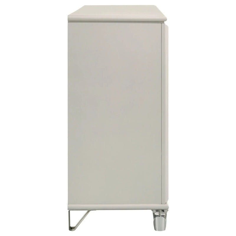 Gwendolyn - 6 Drawer Dresser Cabinet - White by HouseOfZazla
