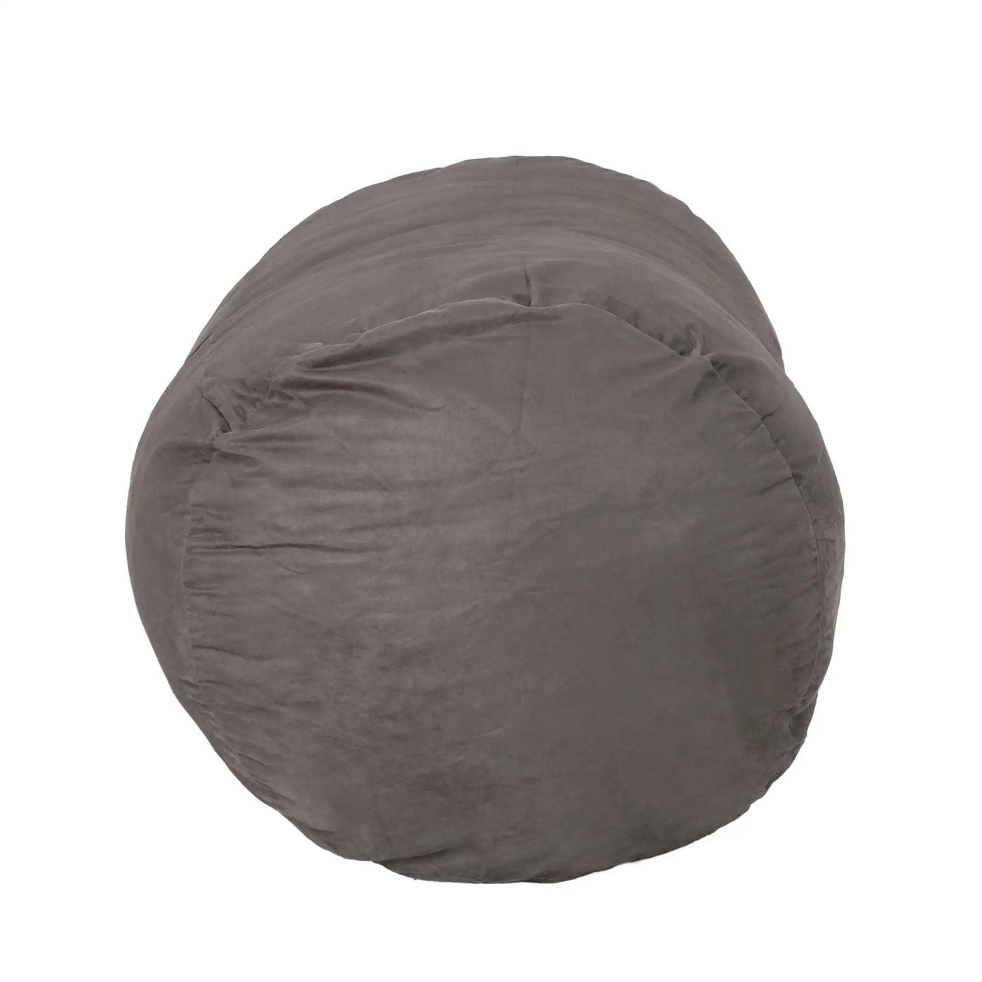 Michael - Modern Cylindrical Suede Bean Bag Chair by HouseOfZazla