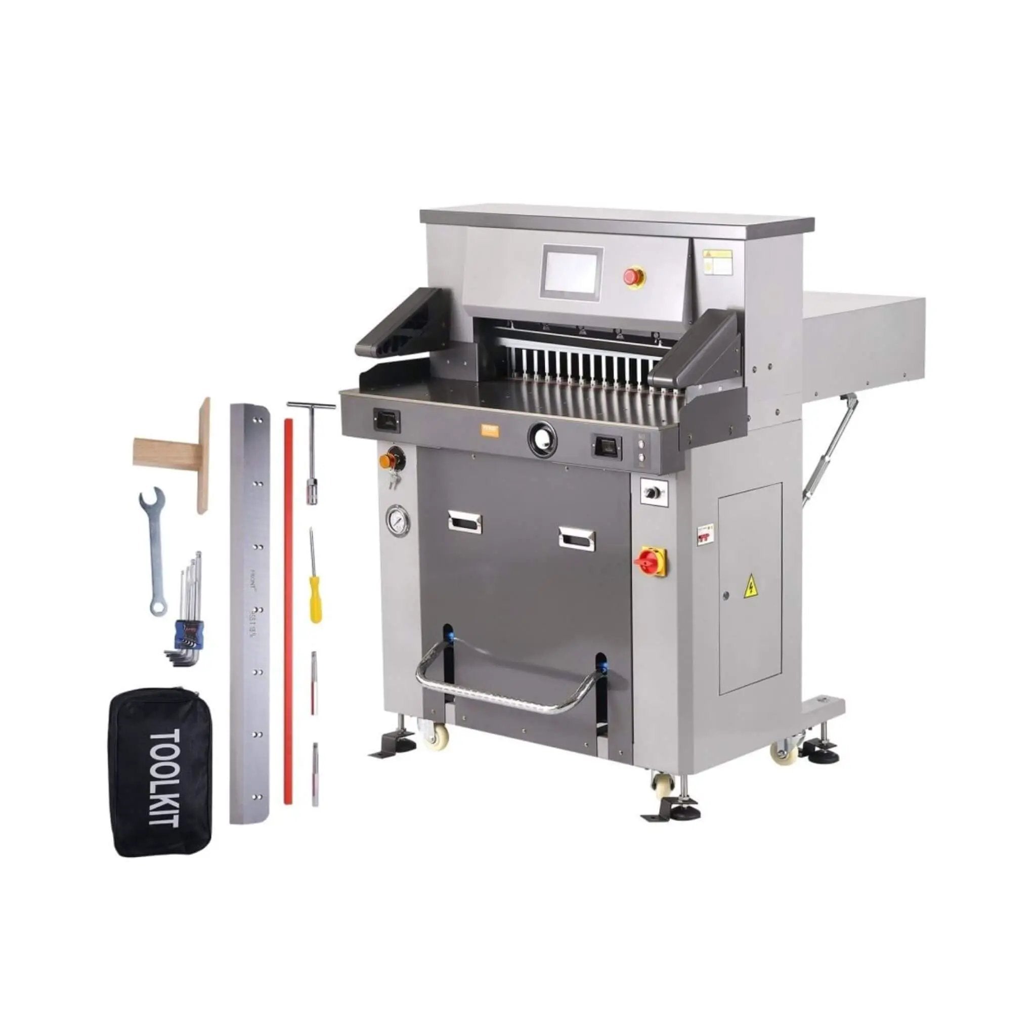 26-Inch Electric Heavy-Duty Hydraulic Paper Cutter Machine With Touchscreen (SAK92518) by SAKSBY WHOLESALE