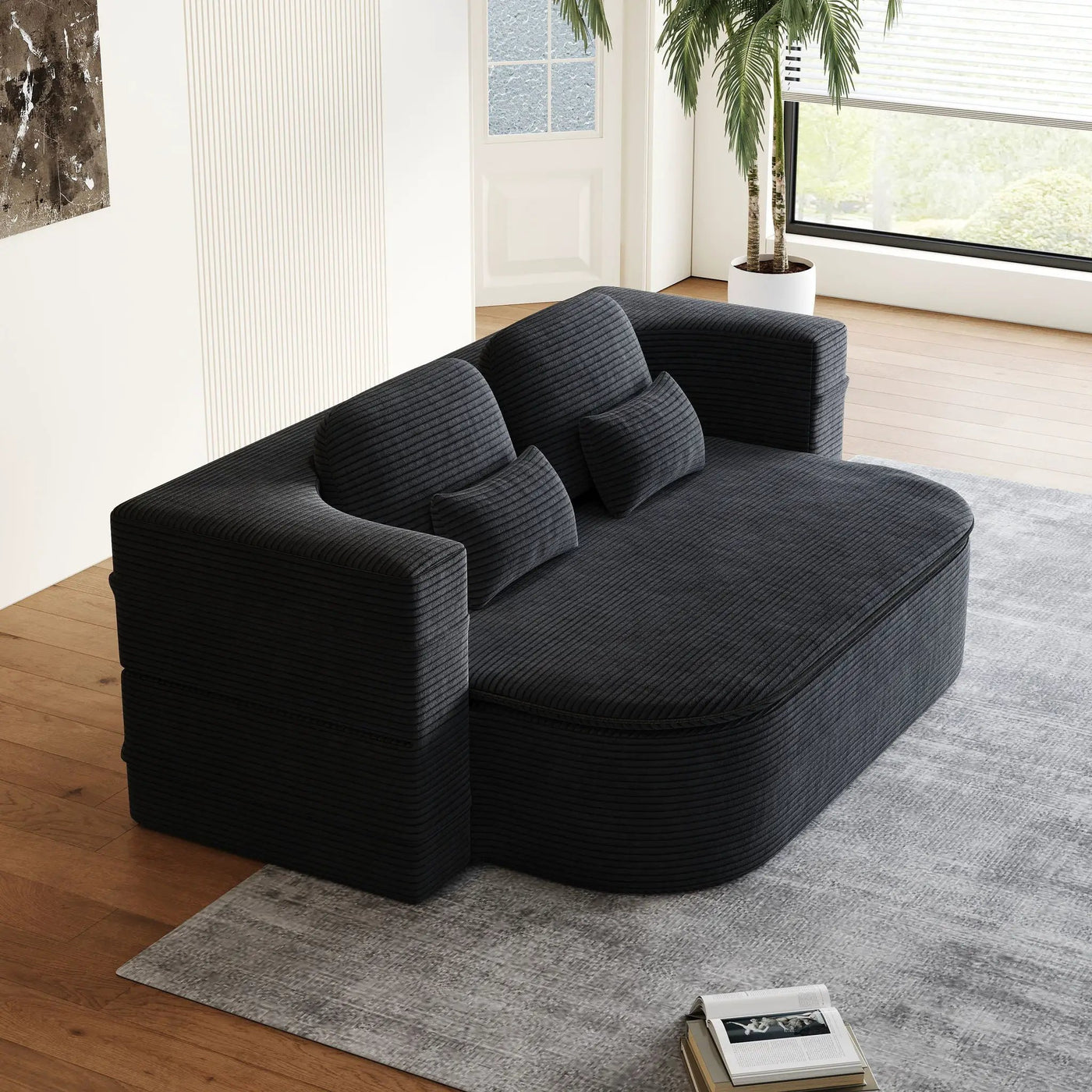 2 In 1 Foldable Sofa Bed With Multi Functional Blanket by HouseOfZazla