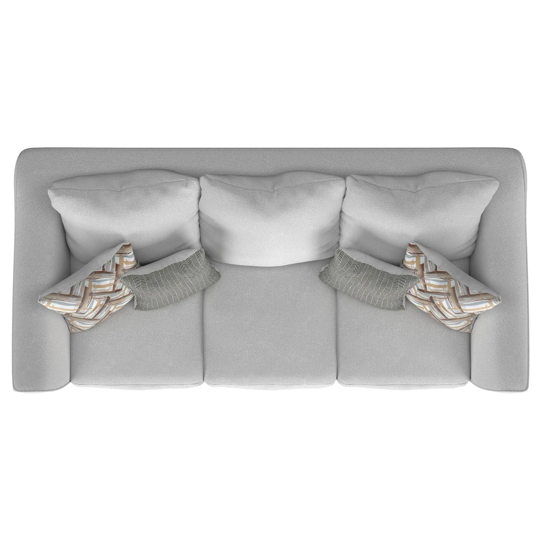 Salizar 2-piece Upholstered Flared Arm Sofa Set Sand by Unique Piece Furniture
