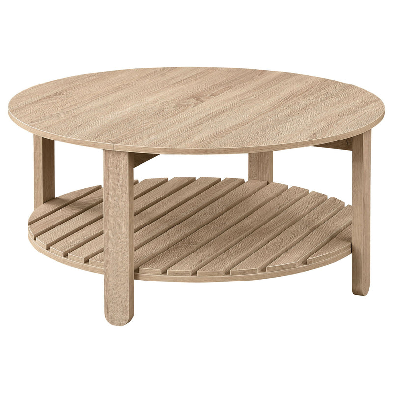 Altos - 1 Shelf Round Table by HouseOfZazla