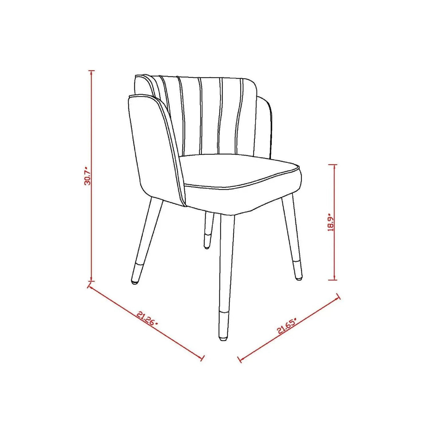 Zephyr - Dining Chair by HouseOfZazla