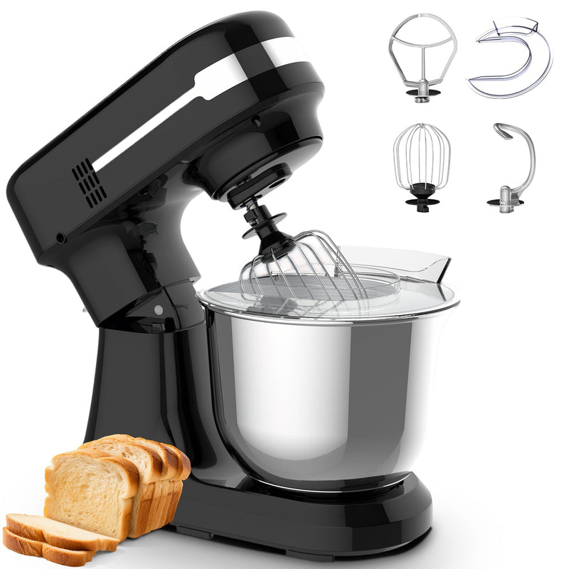 5.5QT Electric Stand Mixer with 12-Speed Tilt-Head – Stainless Steel Bowl, photo 8 of 10