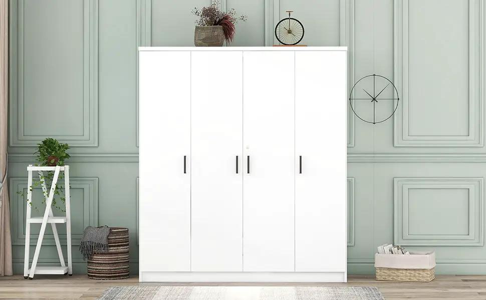 4 Door Wardrobe With 1 Drawer by HouseOfZazla