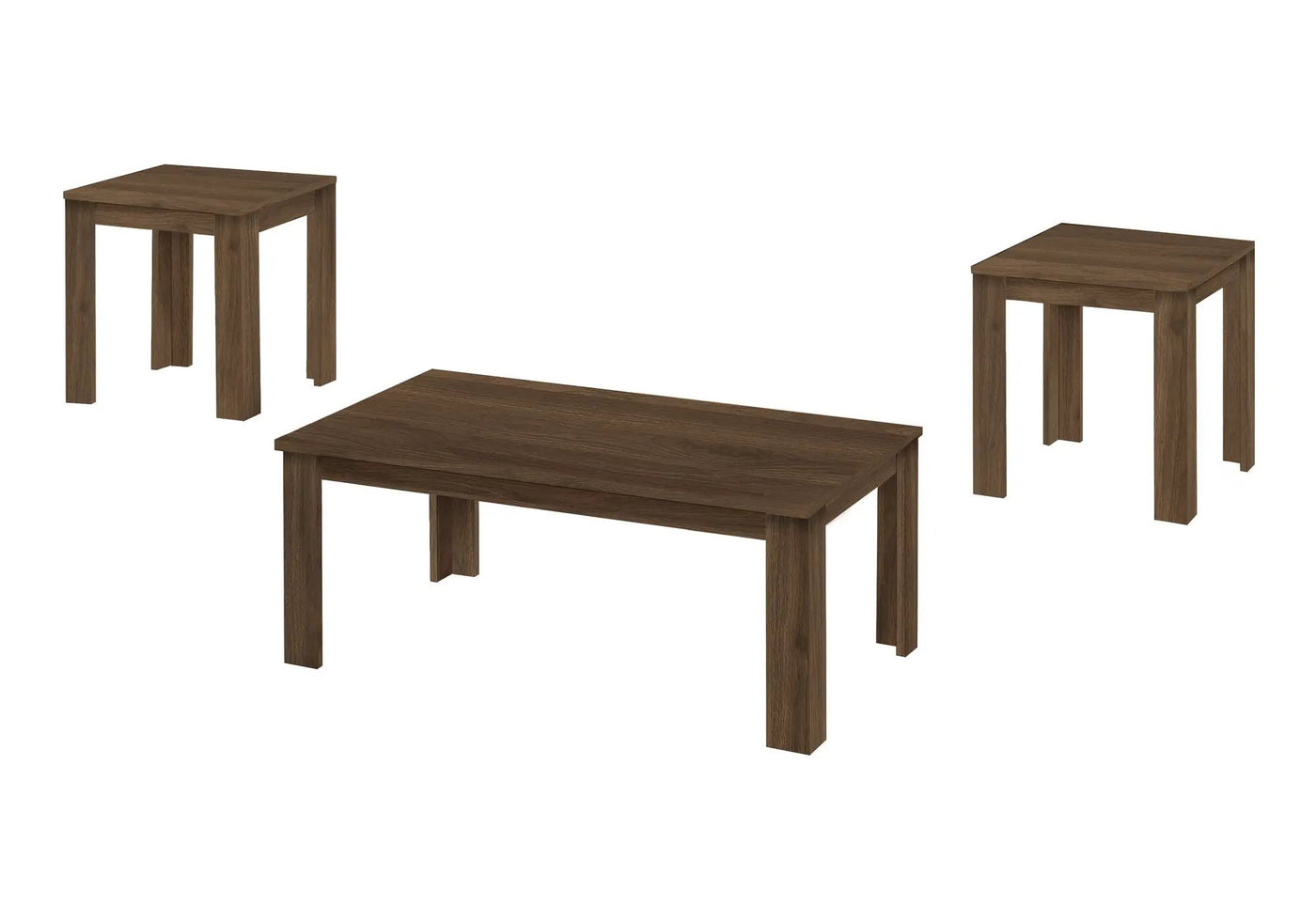 Table Set, Coffee, End, Side, Accent For Living Room Transitional (Set of 3) by HouseOfZazla