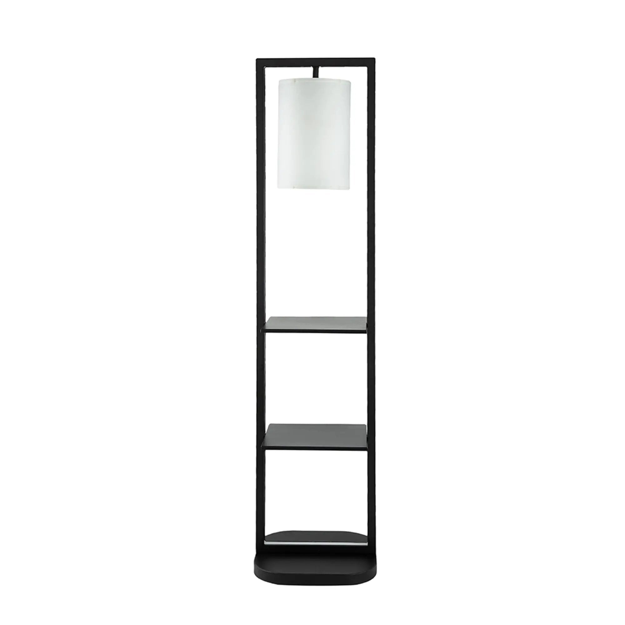 Two Tiered Vertical Shelving Stand with Light by HouseOfZazla