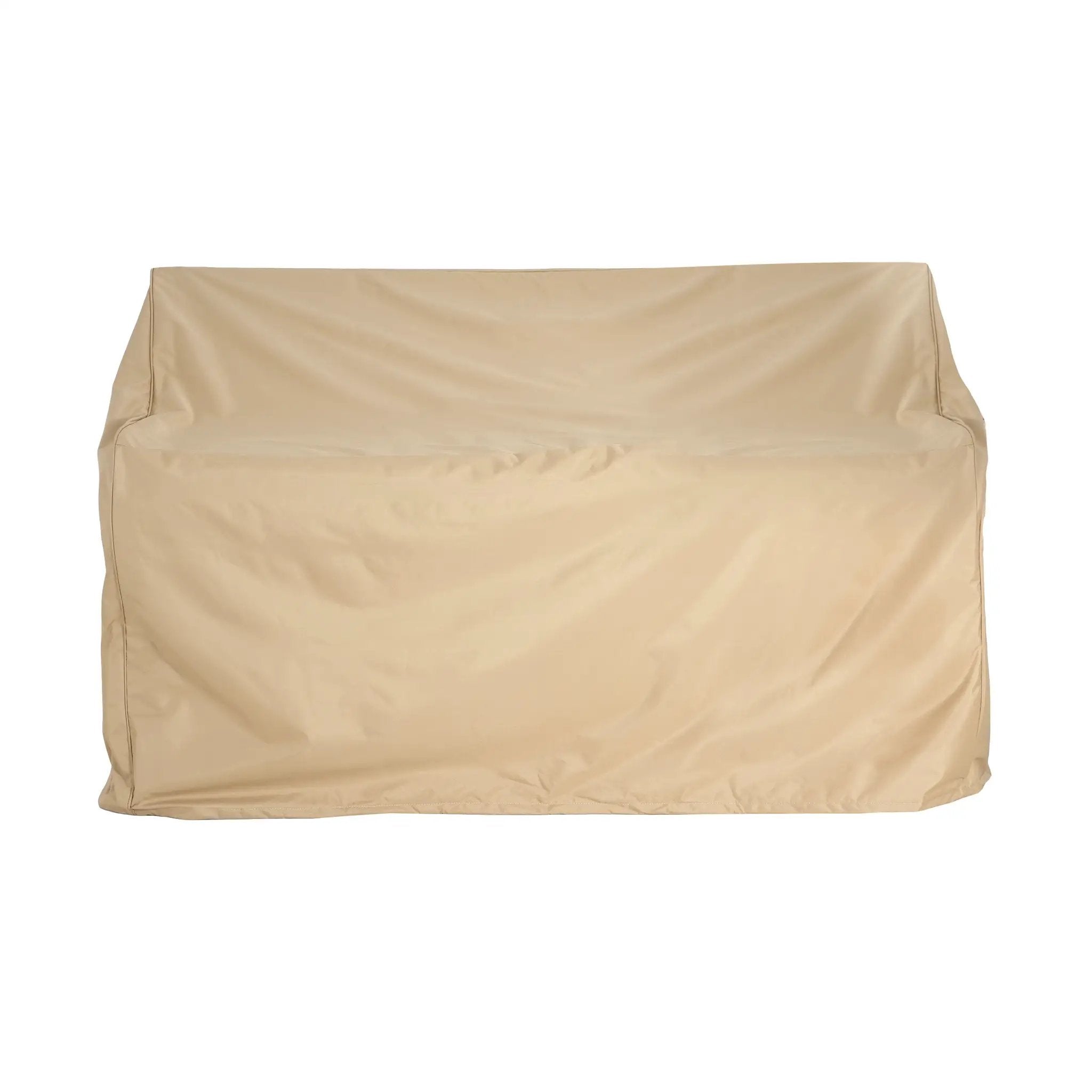 Shield Outdoor Loveseat Sofa Cover Beige by HouseOfZazla