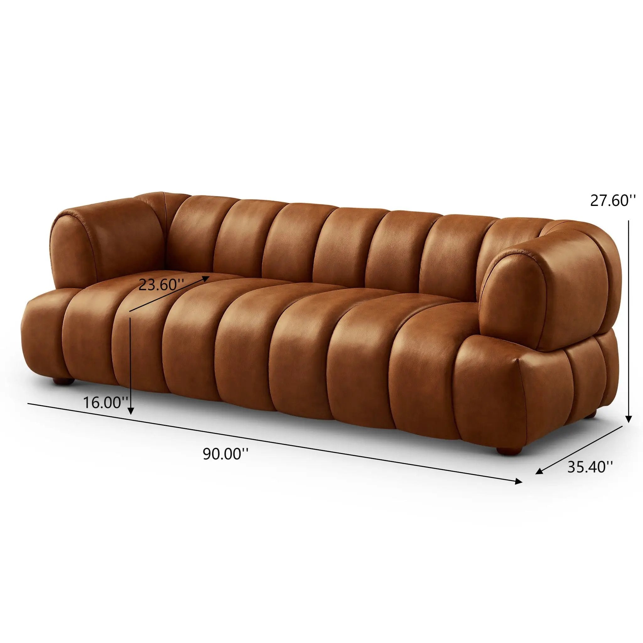Jasmin - Elegant Upholstered Sofa by HouseOfZazla