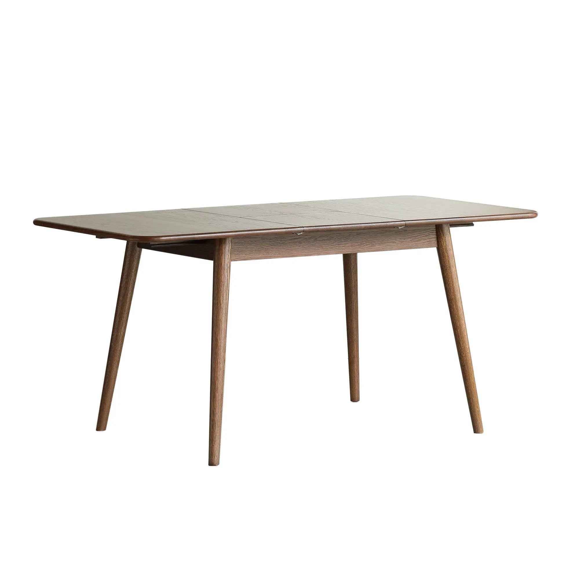 Round Corner Diagonal Leg Telescopic Table For 6 - 8 People To Meet Dining Table by Unique Piece Furniture