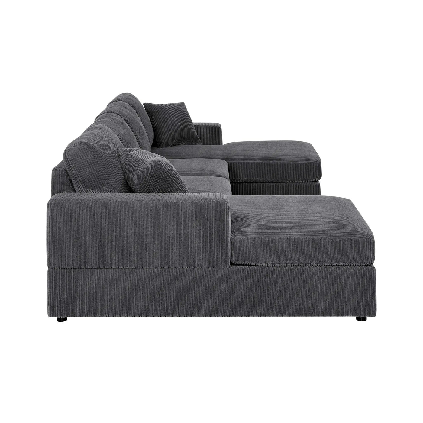 3 Piece Double Chaise Sectional Sofa by Unique Piece Furniture