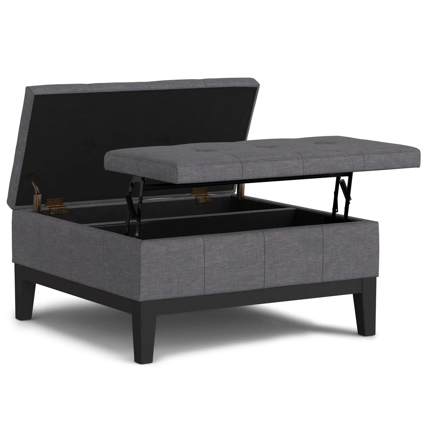 Dover - Multifunctional Lift Top Coffee Table Storage Ottoman by HouseOfZazla