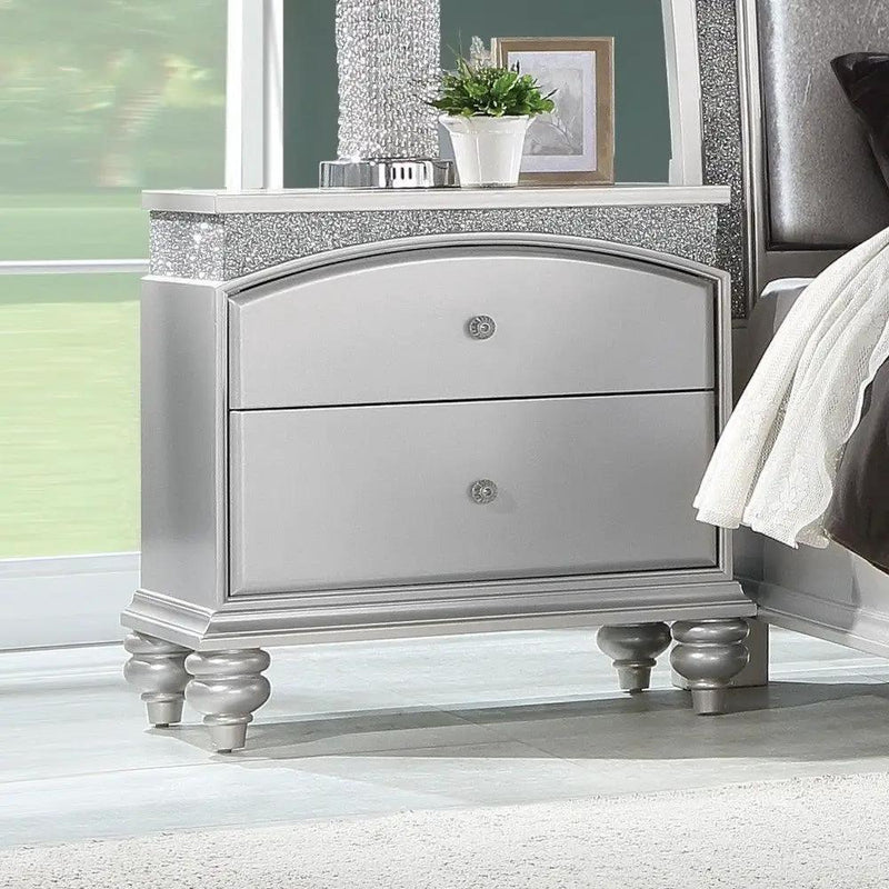 Maverick - Nightstand - Platinum by Unique Piece Furniture